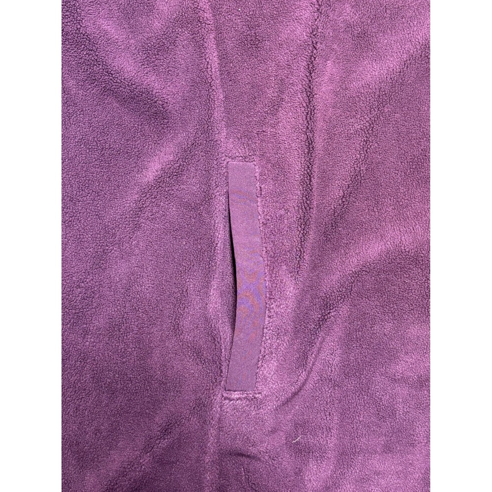 NWT 32 Degrees Women's Purple Fleece Snap Neck Pullover Sweatshirt Size XL - Picture 5 of 8